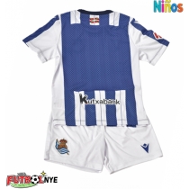 Camiseta Real Sociedad Primera Equipación para niños 2025-26 manga corta (+ pantalones cortos)